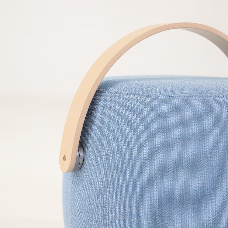 Sittpuff Carry On - Grå