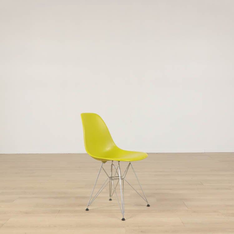 Stol Eames Fiberglass Side Chair DSR - Grå