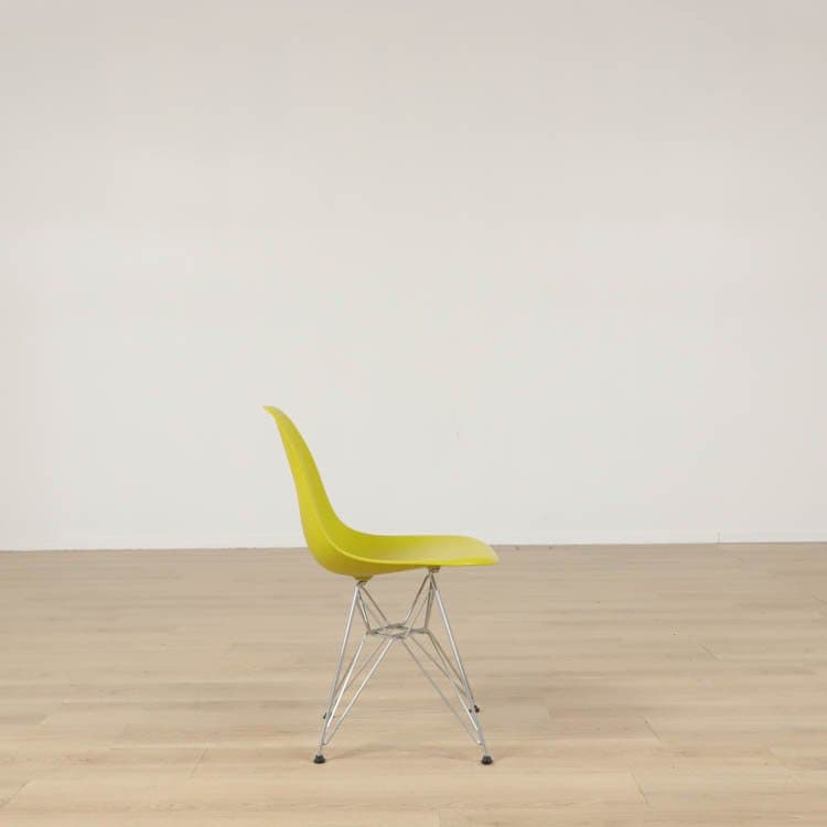 Stol Eames Fiberglass Side Chair DSR - Grå