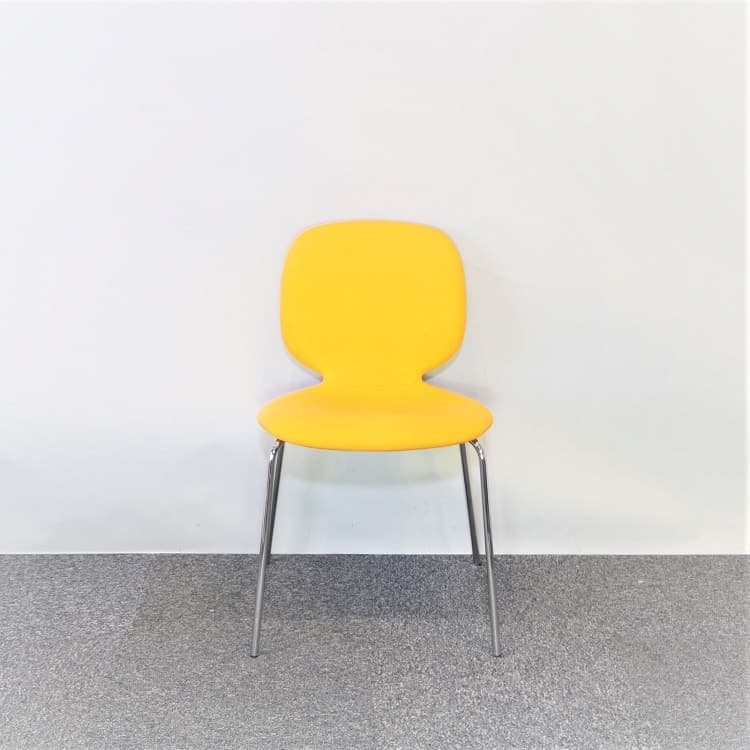 Stol ALIS R/4L - Röd-Orange