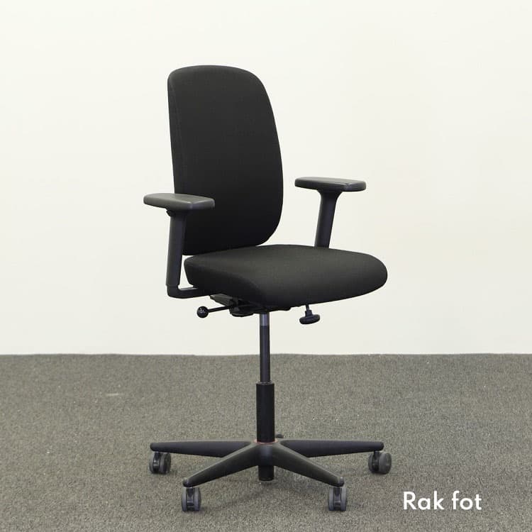 Kontorsstol Eos High - Rundad fot (Med armstöd)