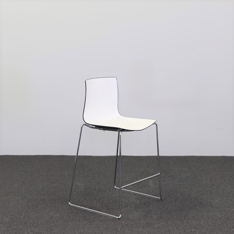 Barstol Catifa 46 - 75 / Vit/Vit - Vit fot