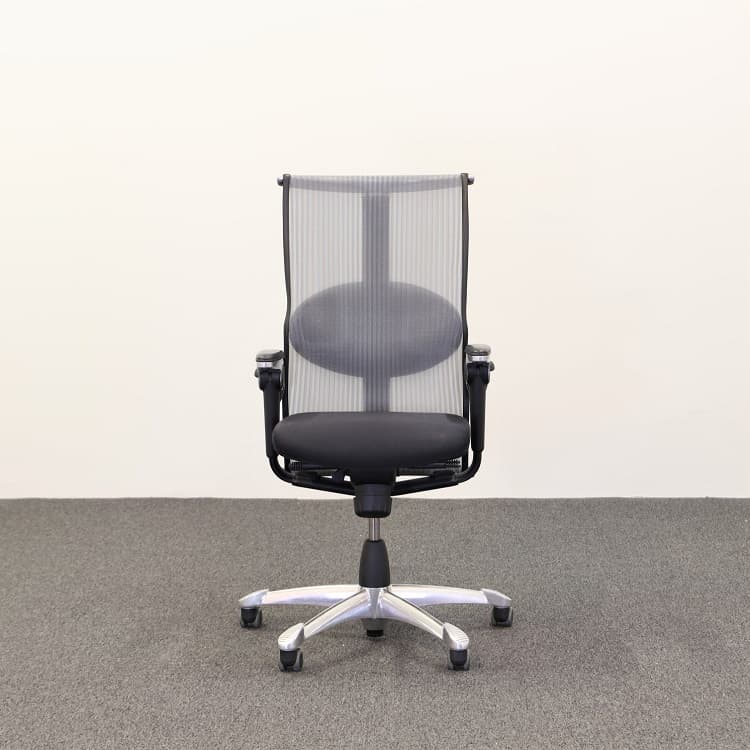 Kontorsstol Inspiration 9221 - Med armstöd, svart fot