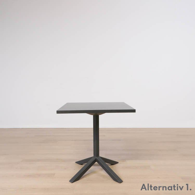 Cafébord Funk - Alternativ 2. 72x120x120 cm