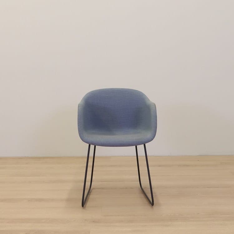 Stol Fiber Armchair - Blå