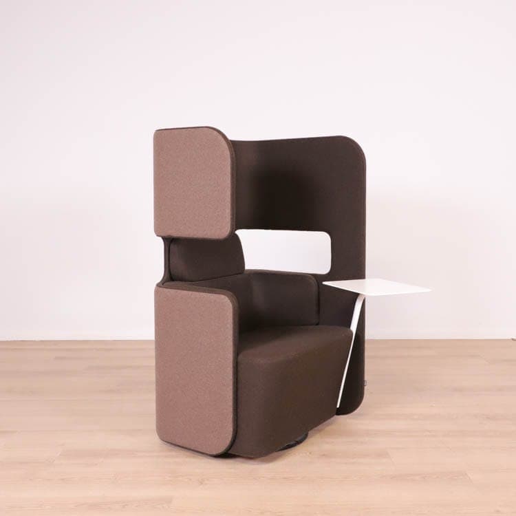 Tyst Fåtölj PodSeat - Beige/Svart