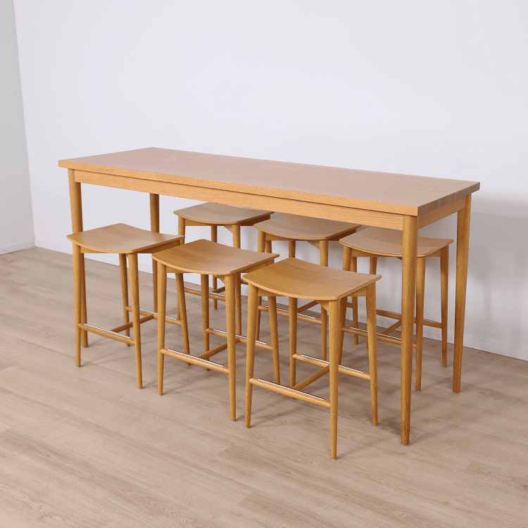 Barmöbler Oak HB-505 & S-051 - Barbord blank