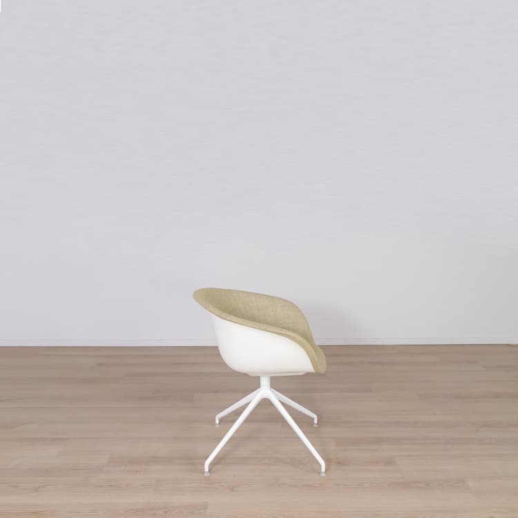 Caféstol Beige/Gul Duna 02 - Gul
