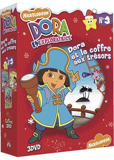 Dora L'exploratrice - Coffret N° 3 : Dora Et Le Coffret Aux Trésors - Pack