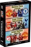 Coffret Les Grands Duels Anglo-Saxons : Manchester/Chelsea - Arsenal/Tottenham - Liverpool/Manchester - Coffret Prestige