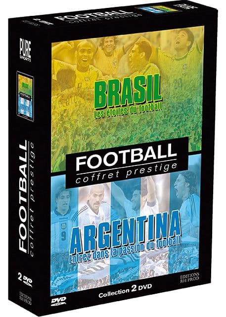 Football : Brasil, Argentina - Coffret Prestige - Pack