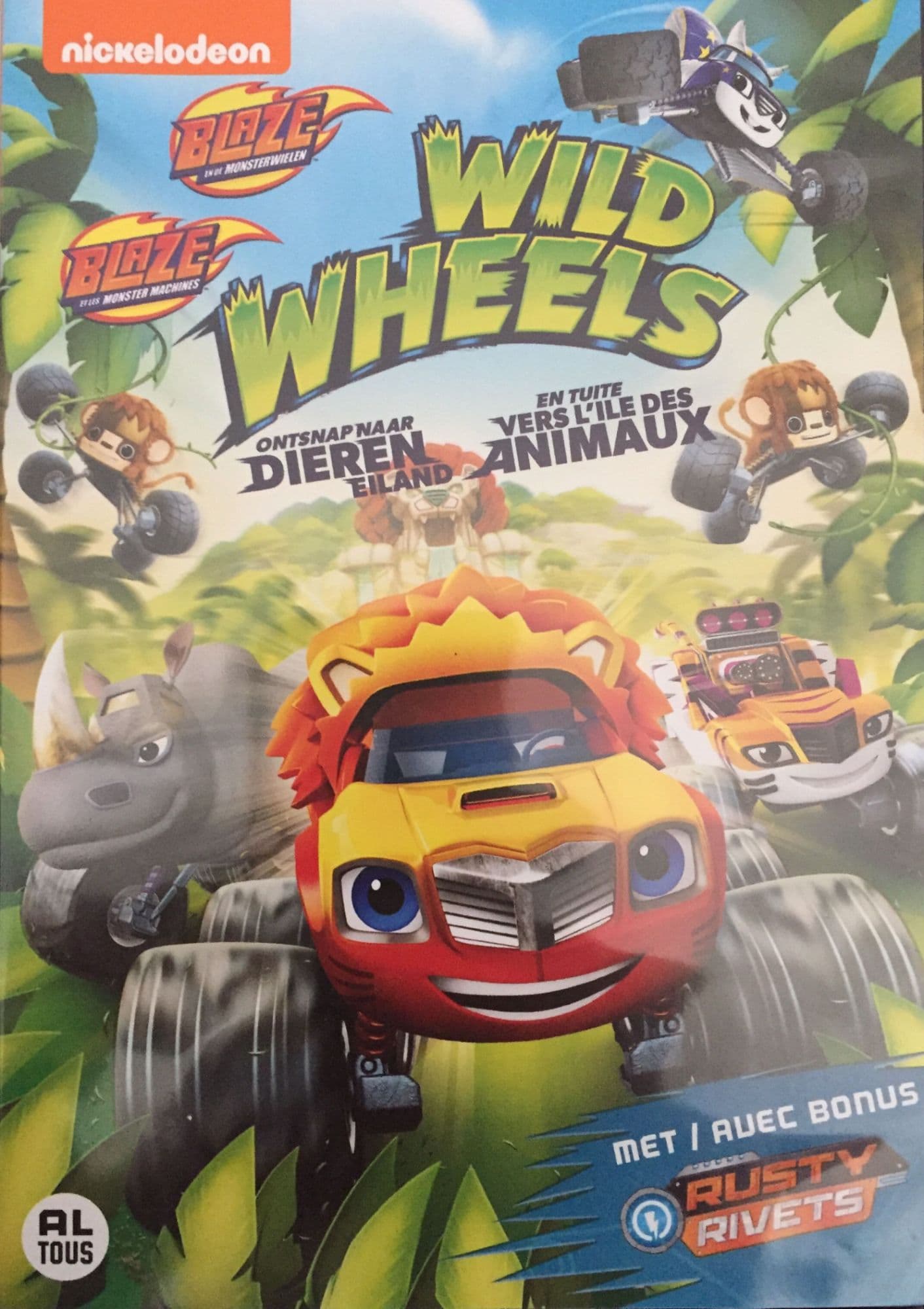 Blaze Monster Machines - Vers L'île Des Animaux