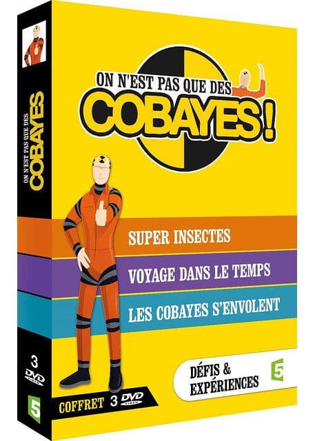 On N'est Pas Que Des Cobayes ! - Coffret : Supers Insectes + Voyage Dans Le Temps + Les Cobayes S'envolent