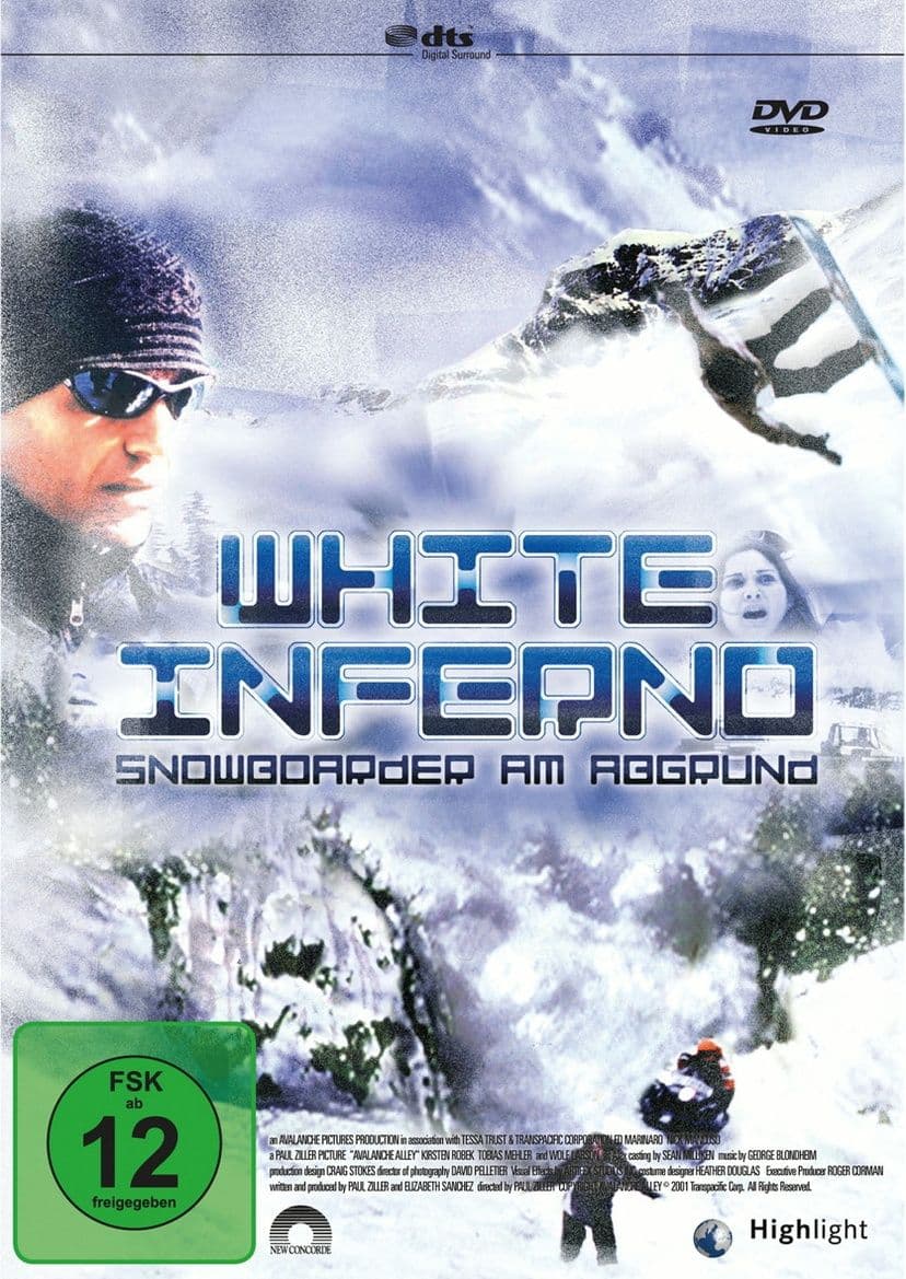 White Inferno - Snowboarder Am Abgrund