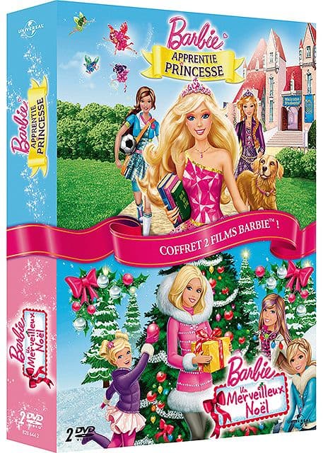 Barbie - Merveilleux Noël + Barbie Apprentie Princesse - Pack