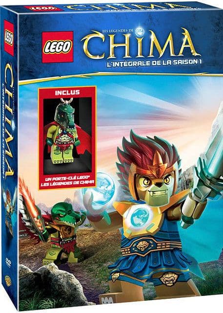 Lego - Les Légendes De Chima - Saison 1 - Coffret Dvd + Porte-Clefs Lego Chima