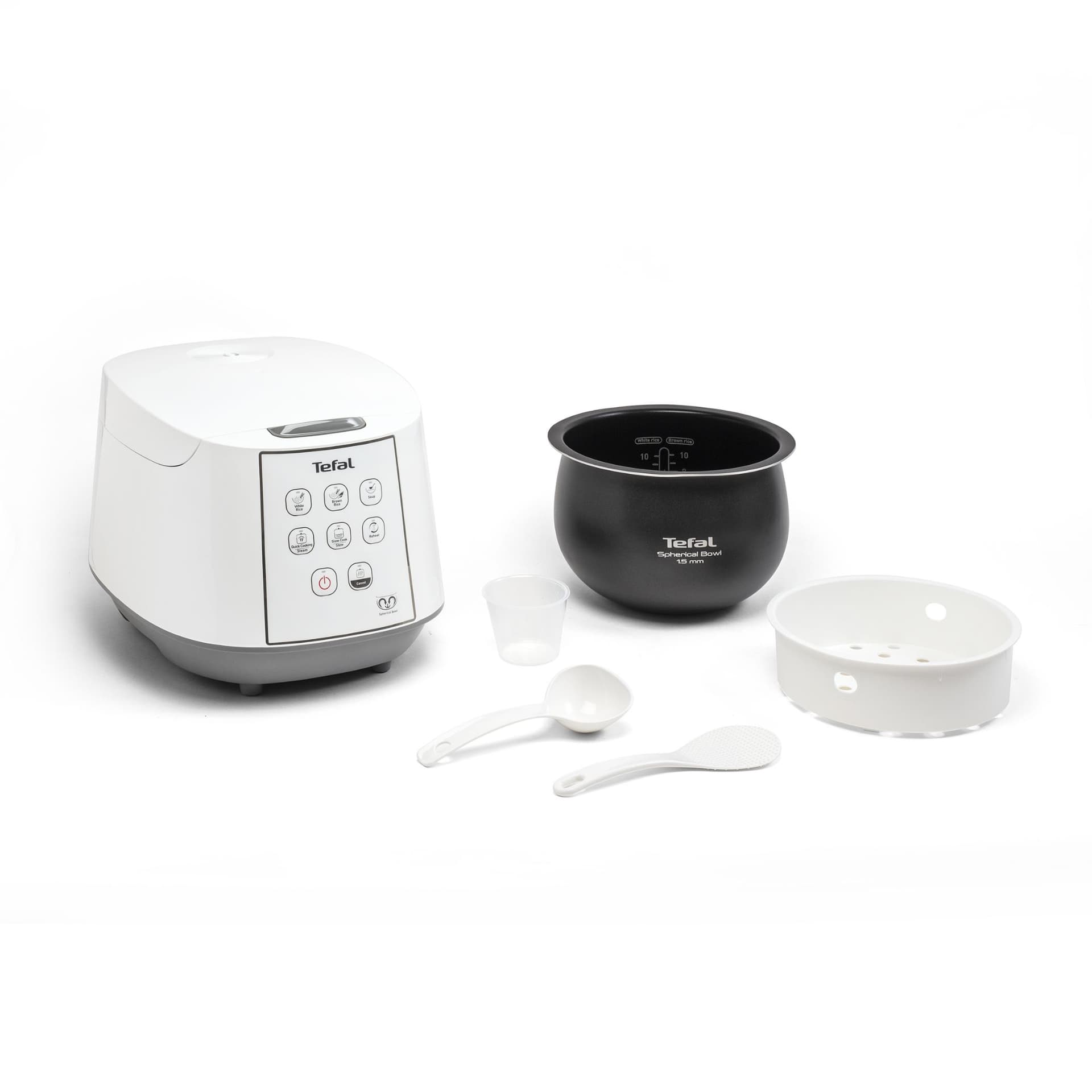 Tefal RK732100 Easy cook+ - Multicuiseur - 5 litres - 750 Watt - blanc