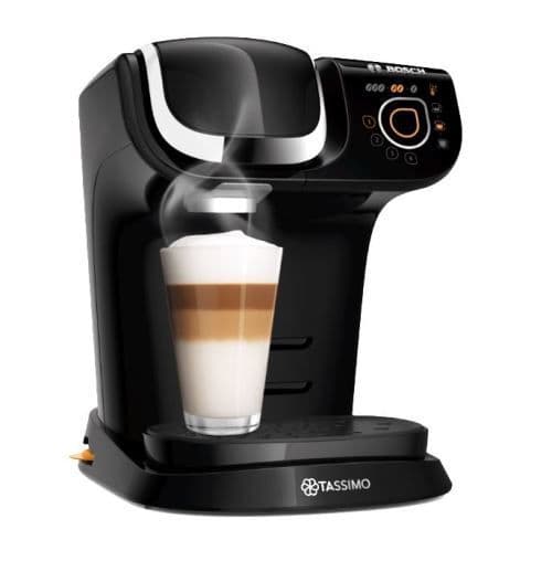Machine multi-boissons Bosch TAS6502 - 1500 W - Café, Café crème, Cappuccino, Chocolat chaud, Espresso, Lait chaud, Latte Macchiato, Thé - Noir