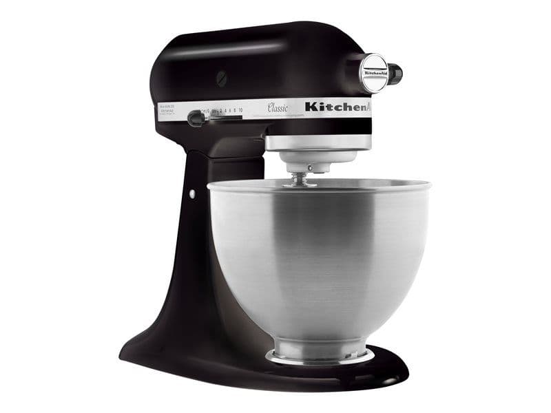 KitchenAid Classic 5K45SSEOB - Robot pâtissier - 275 Watt - noir onyx