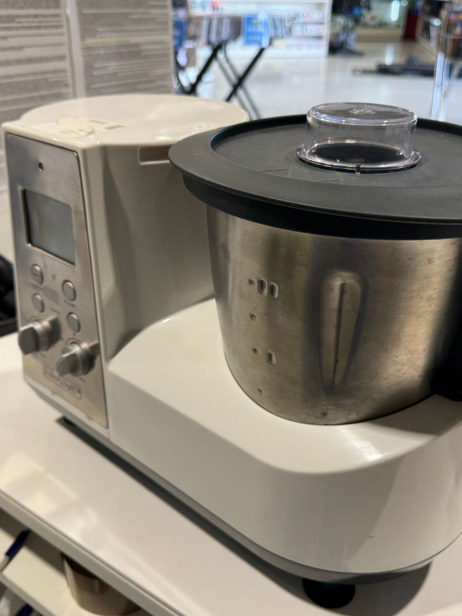 Robot Multifonction Chauffant 10 En 1 Cookart Le Faitout - Gris - Argent