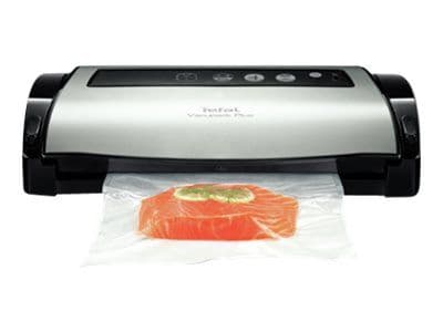Tefal Vacupack Plus VT256070 - Emballeuse sous vide - 130 Watt - noir/inox