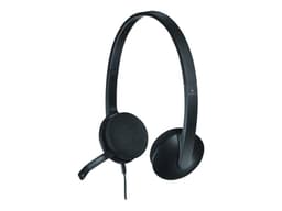 Casque USB Logitech H340 - Micro-casque - sur-oreille - filaire