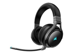 CORSAIR Gaming VIRTUOSO RGB - Micro-casque - circum-aural - 2,4 GHz - sans fil - USB, jack 3,5mm - carbone