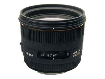 Objectif Sigma EX 50 mm - f/1.4 DG HSM - Nikon F