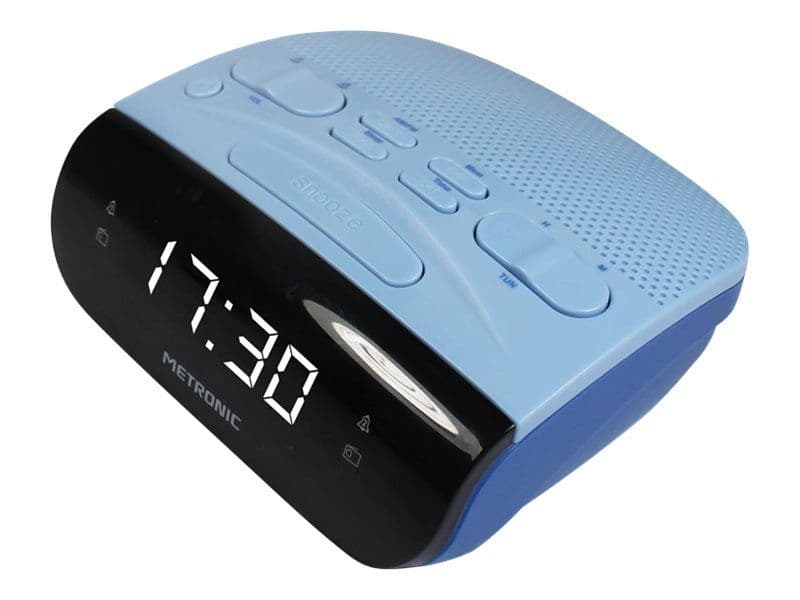 Radio réveil Duo Colors Double alarme