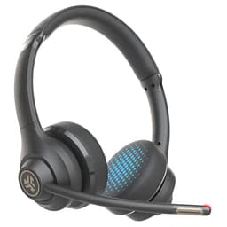 JLab Go Work Gen 2 Casque Sans fil et filaire Arceau Appels/Musique USB Type-C Bluetooth Noir et Bleu