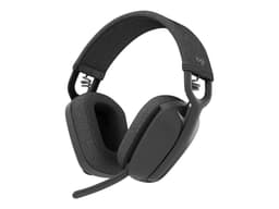 Logitech Zone Vibe 100 - Micro-casque - circum-aural - Bluetooth - sans fil - graphite