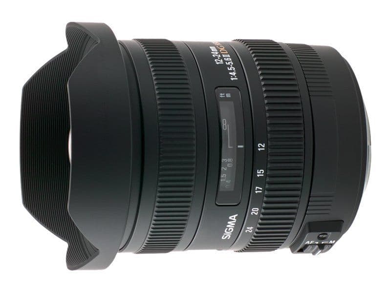 Sigma 12-24mm F4.5-5.6 DG HSM II SLR Objectif ultra large Noir