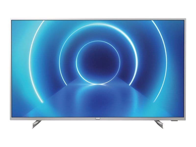 Philips 43PUS7555 - 43" 7500 Series TV LCD rétro-éclairée par LED - Smart TV - Saphi TV - 4K UHD (2160p) 3840 x 2160 - HDR - argent intermédiaire