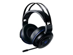 Razer Thresher Ultimate - Micro-casque - canal 7.1 - circum-aural - 2,4 GHz - sans fil - isolation acoustique - noir - pour Sony PlayStation 4