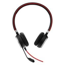 Jabra Evolve 40 MS stereo - Micro-casque - sur-oreille - filaire - USB, jack 3,5mm - Certifié pour Skype for Business
