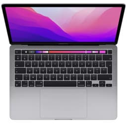 Apple MacBook Pro MNEH3FN/A - Mi-2022 - 13.3" M2 8 Go RAM 256 Go SSD Apple M2 10-core - Gris AZERTY