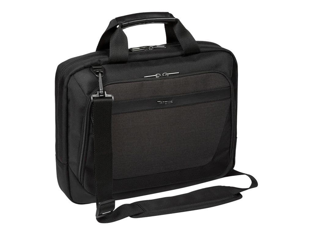 Targus CitySmart Slimline Topload - Sacoche pour ordinateur portable - 12" - 14" - noir, gris