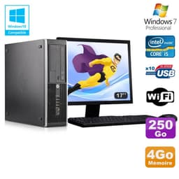 Lot PC HP Elite 8300 SFF I5-3470 3.2GHz 4Go 250Go Graveur Wifi W7 + Ecran 17