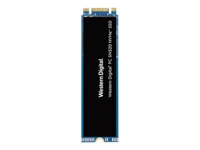 WD PC SN520 NVMe SSD - SSD - 256 Go - interne - M.2 2280 - PCIe 3.0 x2 (NVMe)