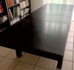 Table bois noir