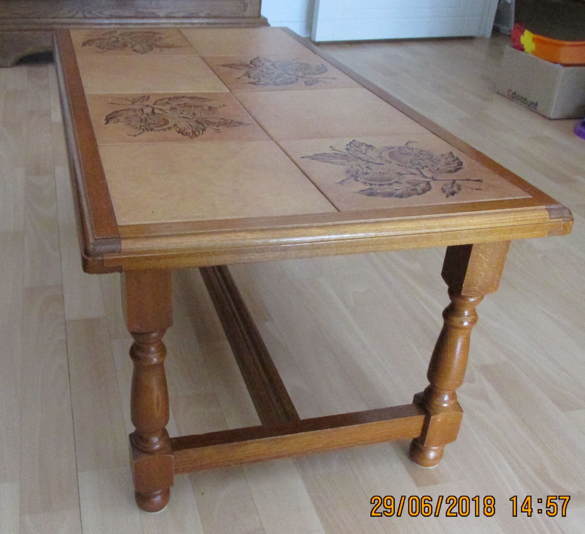 Table Basse De Salon En Chêne