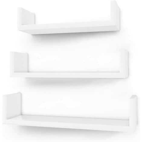 Songmics Lot De 3 Etagères