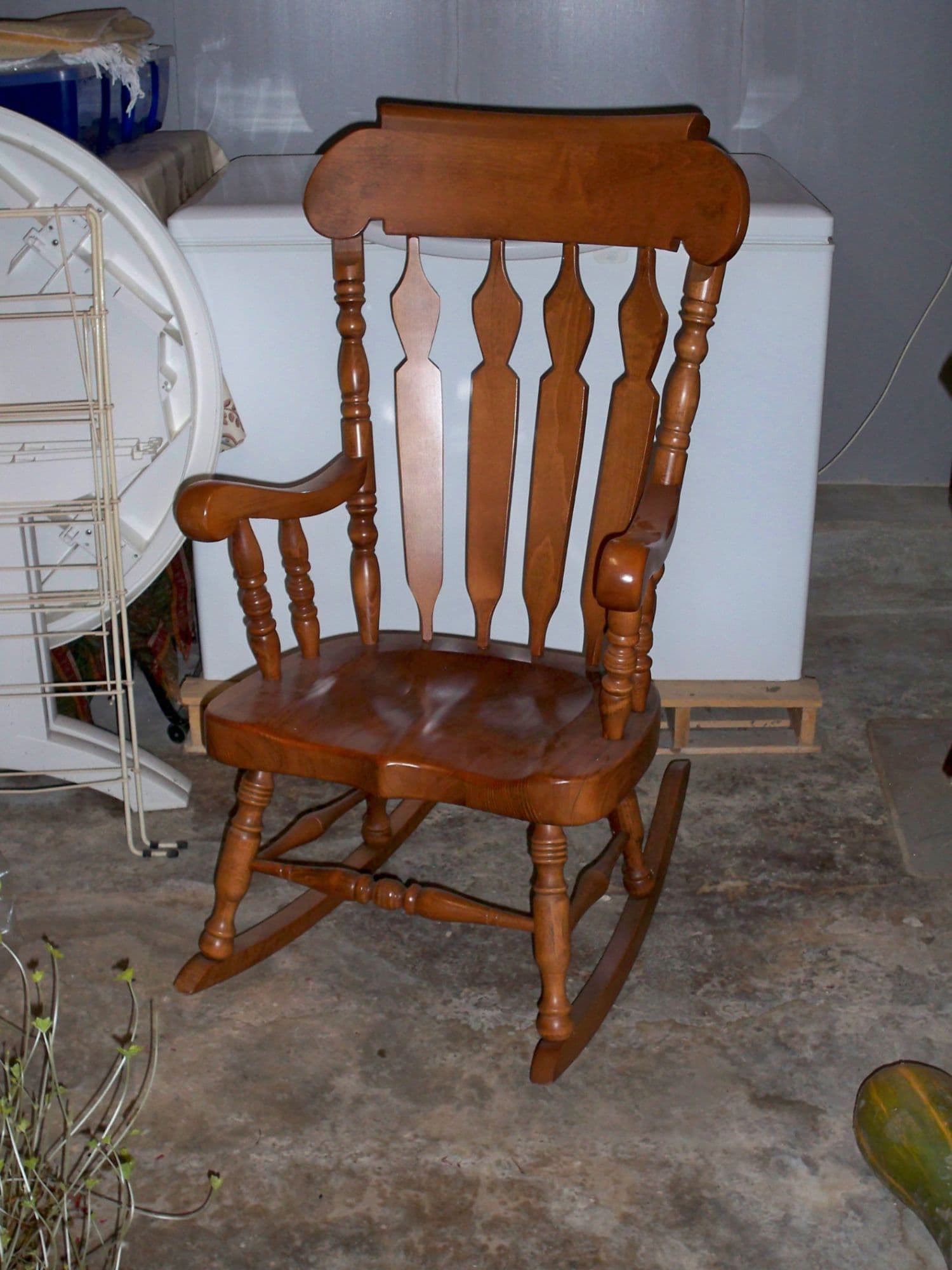 Rocking Chair En Bois Massif