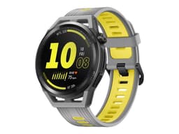Huawei Watch GT Runner - 46 mm - gris - montre de sport avec bracelet - taille du poignet : 140-210 mm - affichage 1.43" - 4 Go - Bluetooth, NFC - 38.5 g