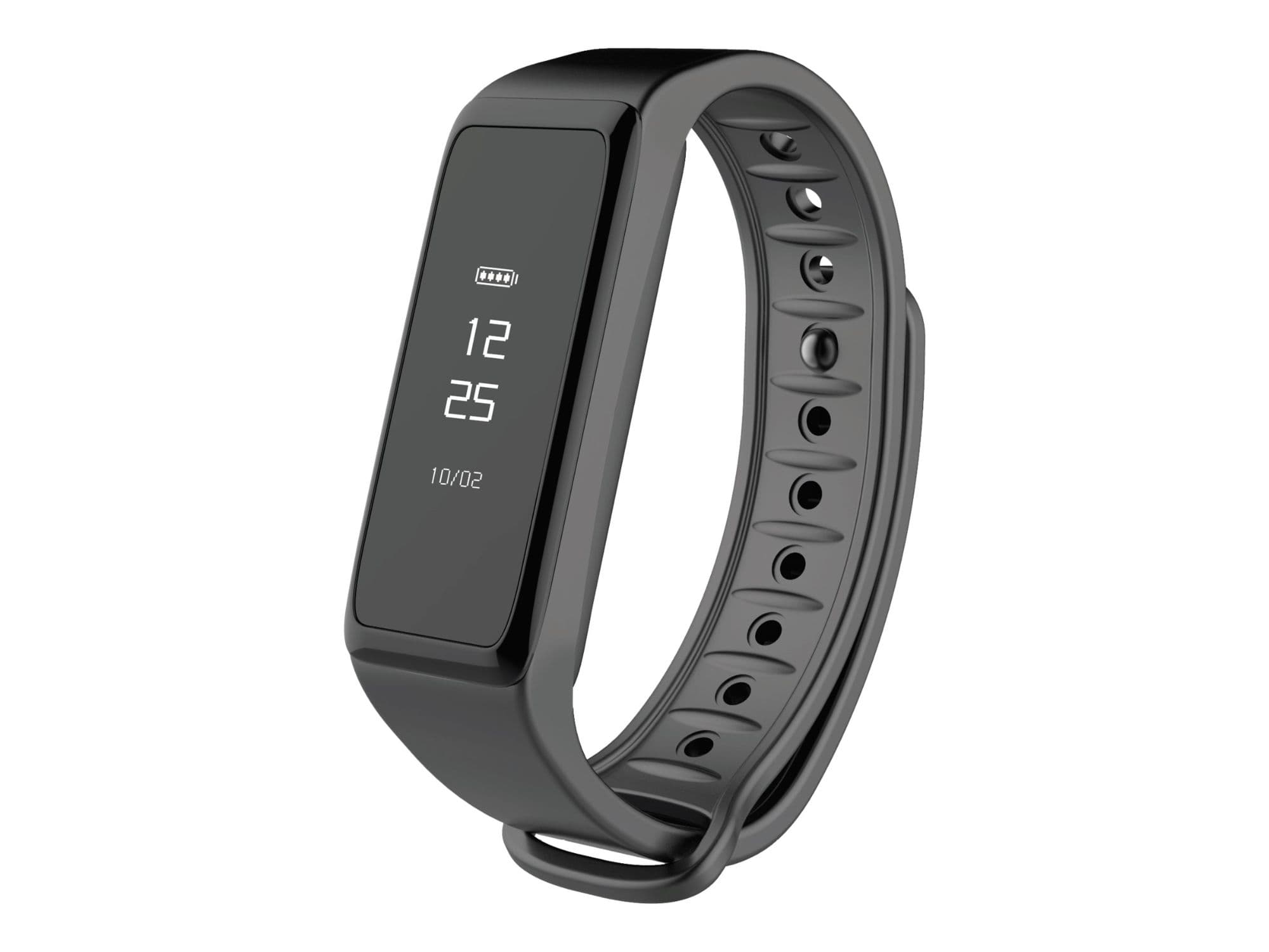 MyKronoz ZeFit2 - Suivi d'activités - monochrome - Bluetooth - noir
