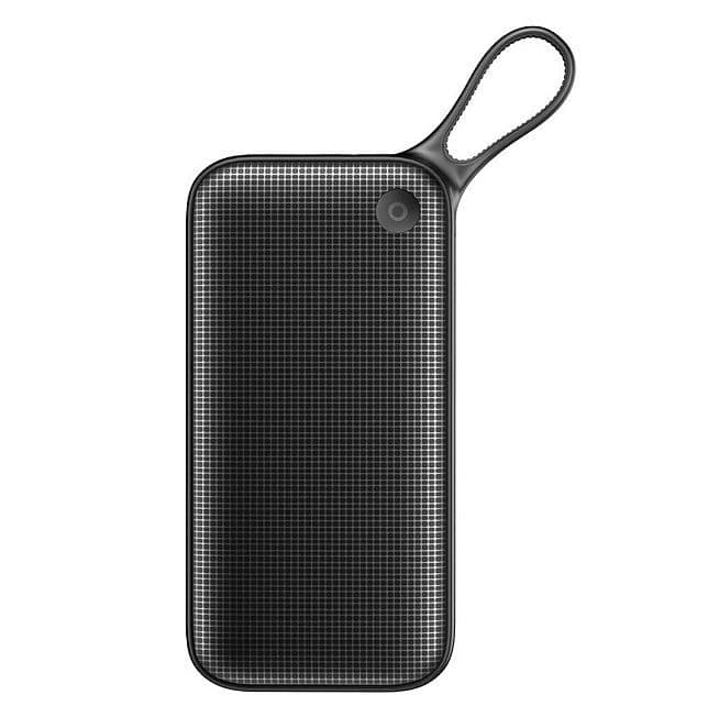 Powerbank 20000mah, Baseus [Powerful Portable] [Ppkc-01] Power Bank De 20000mah Supporte La Charge Rapide Jusqu'à 5v/9v/12v 3a [Black] - Noir