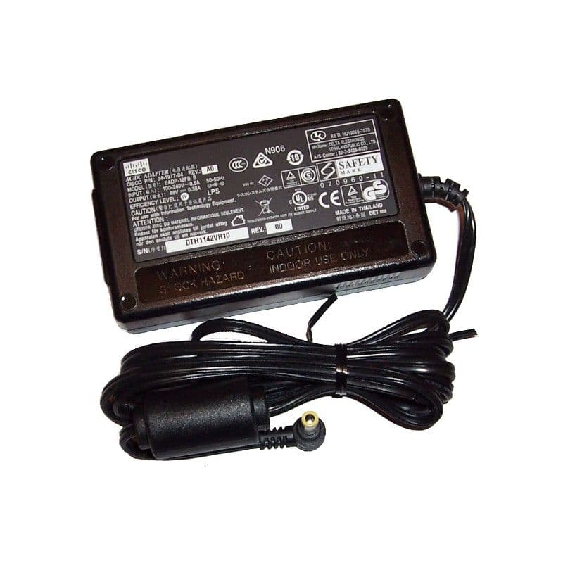 Chargeur Alimentation Téléphone Ip Cisco Eadp-18fb B 34-1977-05 070960-11 48v