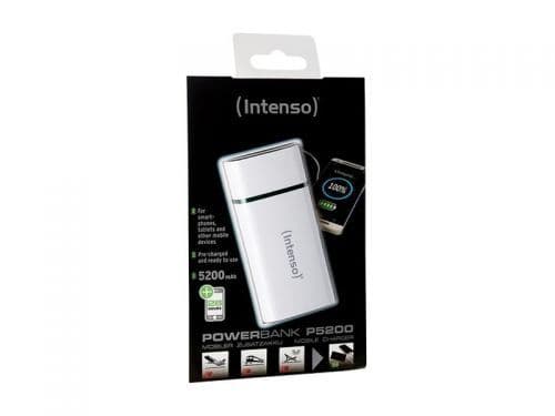 Chargeur Mobile Powerbank Intenso 5200mah (Blanc) Compatible Lg G4 Stylus