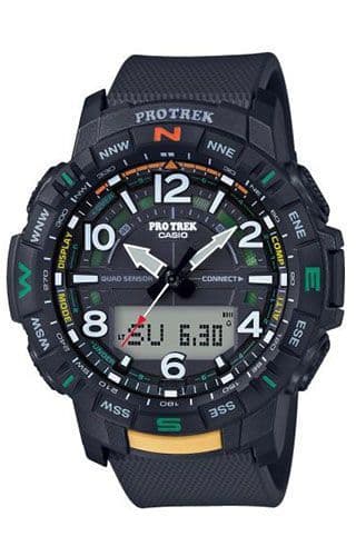 Casio Montre Noir Analogique - Digital Hommes Protrek PRT-B50-1ER