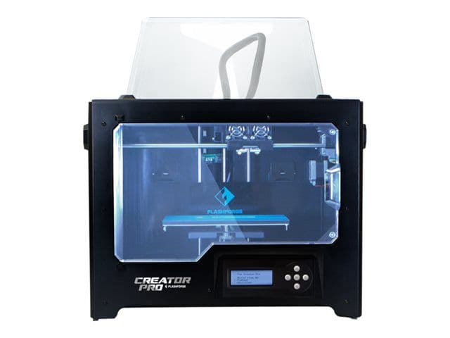 FlashForge Creator Pro - Imprimante 3D - FDM - taille de construction jusqu'à 225 x 150 x 145 mm - couche : 0.1 mm - USB